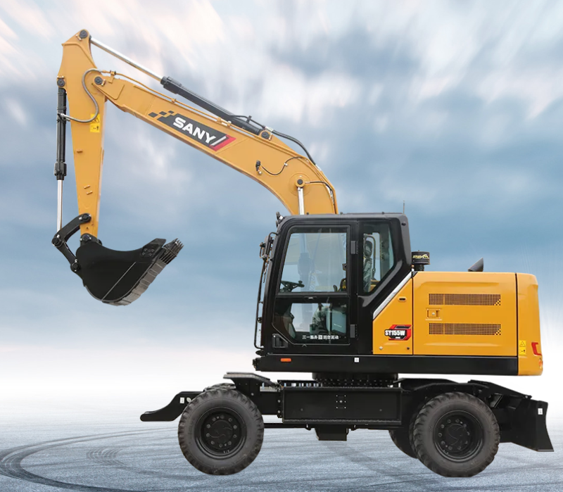 轮式挖掘机