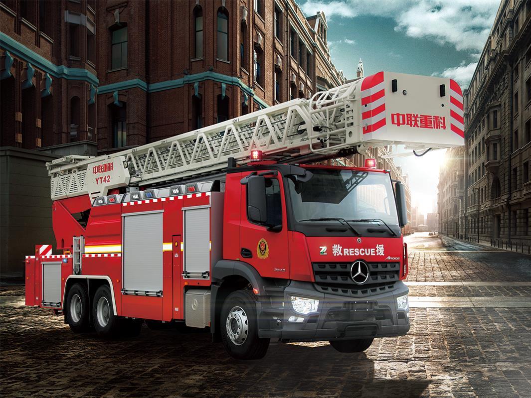 云梯消防车