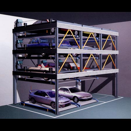 智能立体停车设备