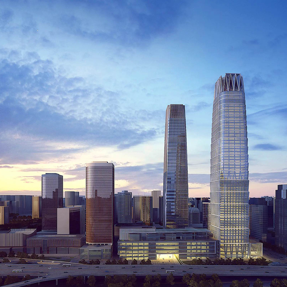 中国国际贸易中心三期工程