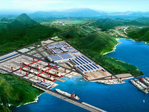 中远旅顺造船基地