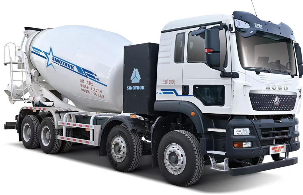 豪沃TX7 PRO新能源搅拌车