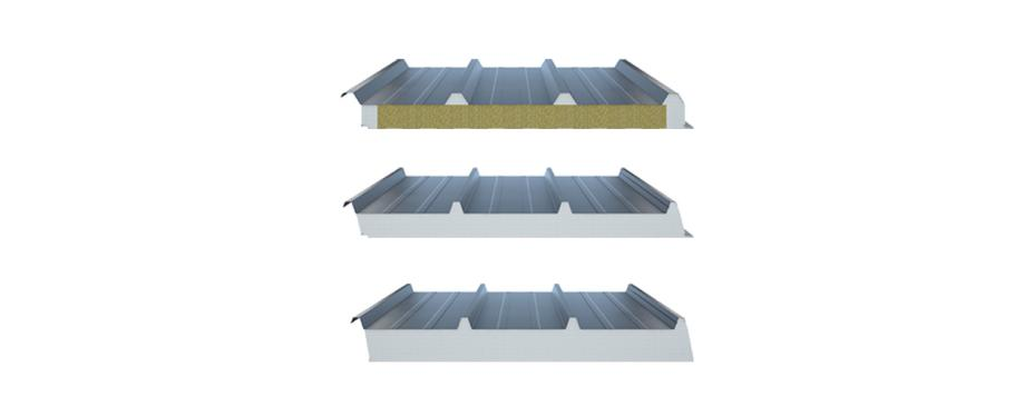 金属面屋面夹芯板-依实瓦&reg;&nbsp;InsulateRoof&reg;