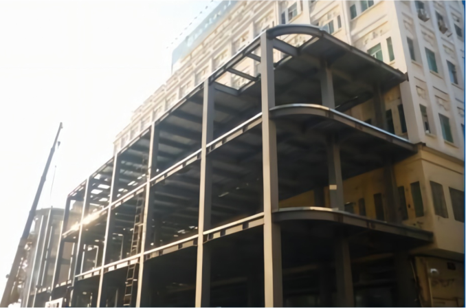 厦门中山路东海大厦骑楼扩建工程