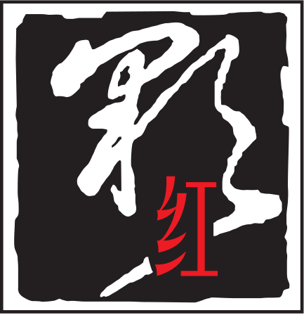 柒彩红雕塑