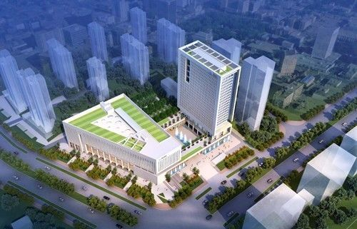国机集团西部研发中心项目工程主体劲性钢结